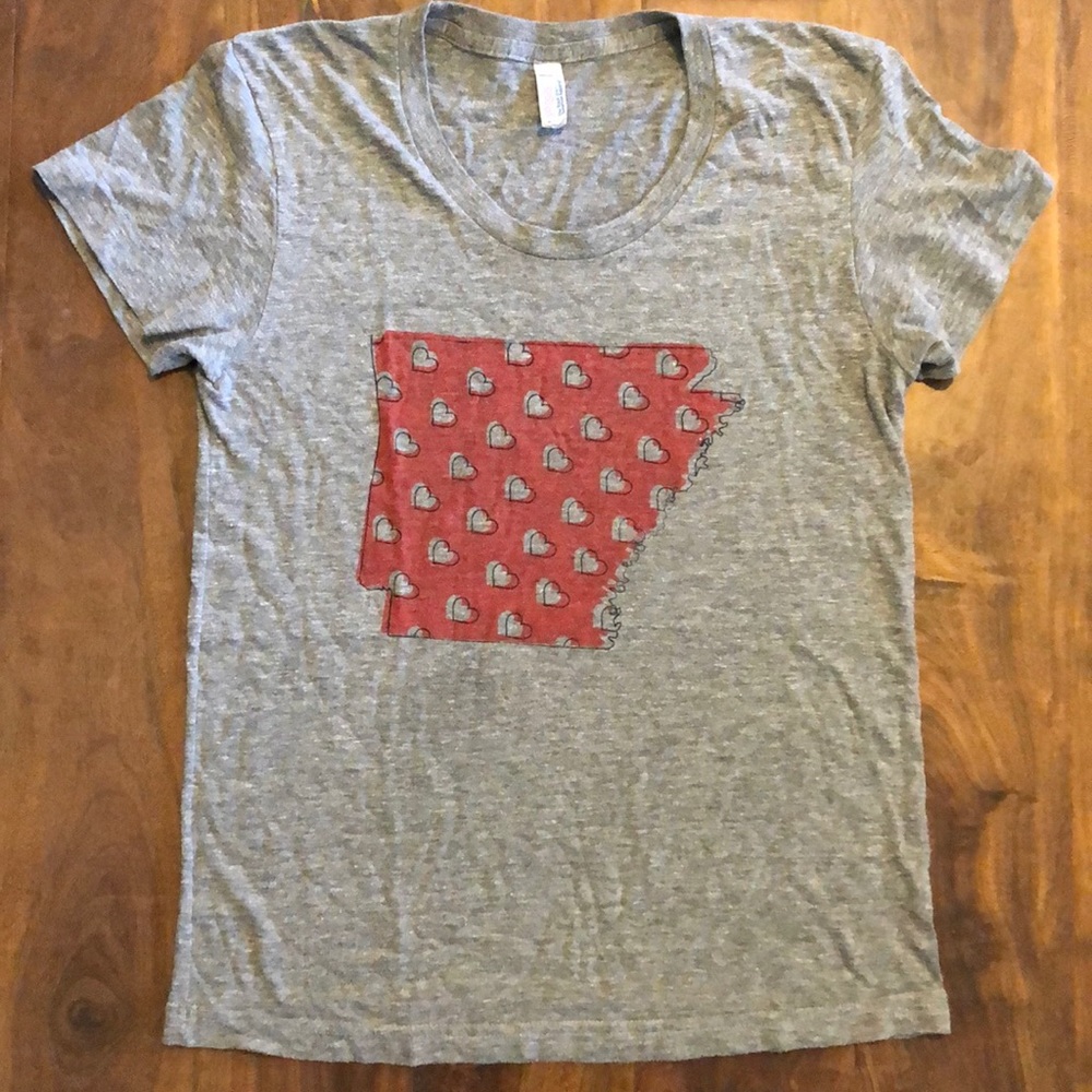 Arkie Style Arkansas Love T American Apparel XL